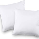Utopia Bedding Throw Pillows Insert (Pack of 2, White) – 26 x 26 Inches Bed and Couch Pillows – Indoor Decorative Pillows