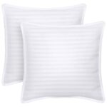 Utopia Bedding Bed Pillows for Sleeping European Size (White), Set of 2, Cooling Hotel Quality, for Back, Stomach or Side Sleepers