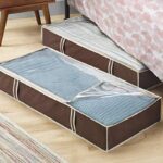 Whitmor Zippered Underbed Bags Java Set of 2 Pieces