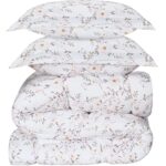 Utopia Bedding Queen Comforter Set (Vintage Floral) with 2 Pillow Shams – Bedding Comforter Sets – Down Alternative Comforter – Soft and Comfortable – Machine Washable